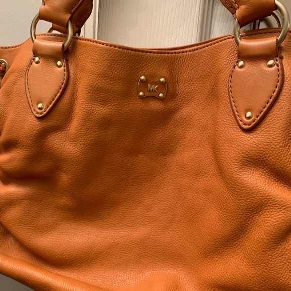 Michael kors braided handbag purse - Picture 3 of 5